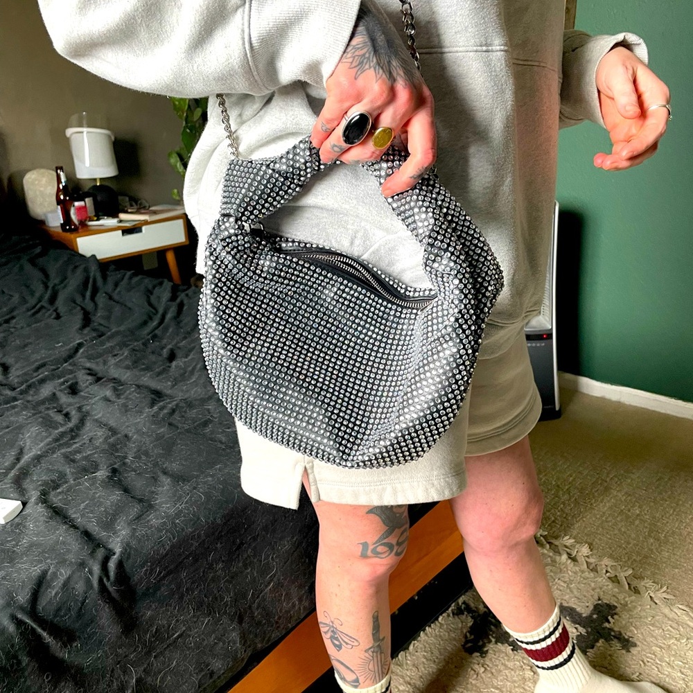 Rhinestone BCBG purse